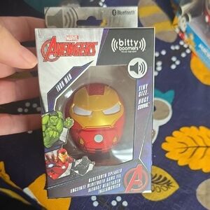 Marvel Avengers Iron Man Mini Bluetooth Speaker - Red and Gold